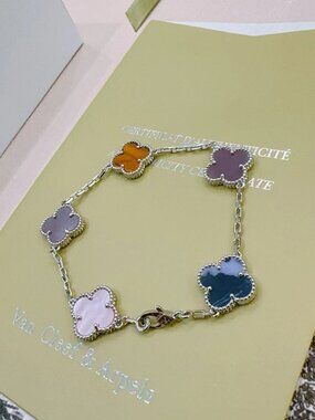 Van Cleef & Arpels Five-Color Bracelet